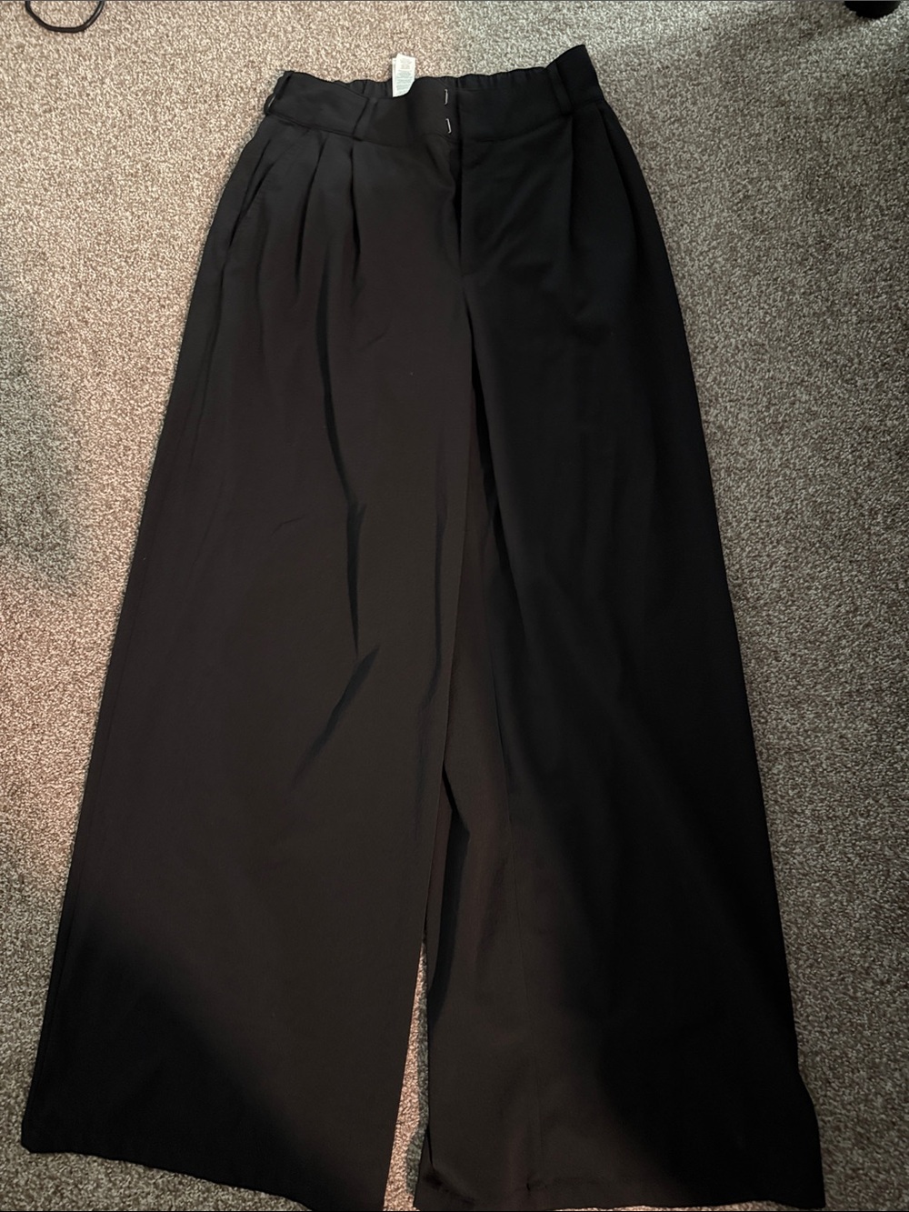 ALO Yoga Wide Leg Black Pants